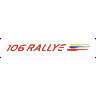 Showplaat Peugeot 106 Rallye