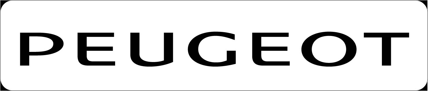 Kentekenplaat Peugeot