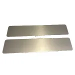 Set aluminium platen